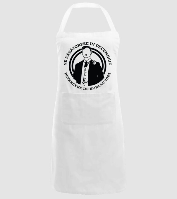 Se căsătoresc în decembrie model alb pe tricou