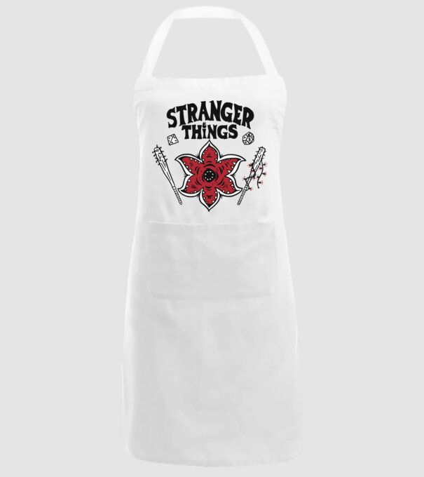 stranger things demogorgon head2 model alb pe tricou