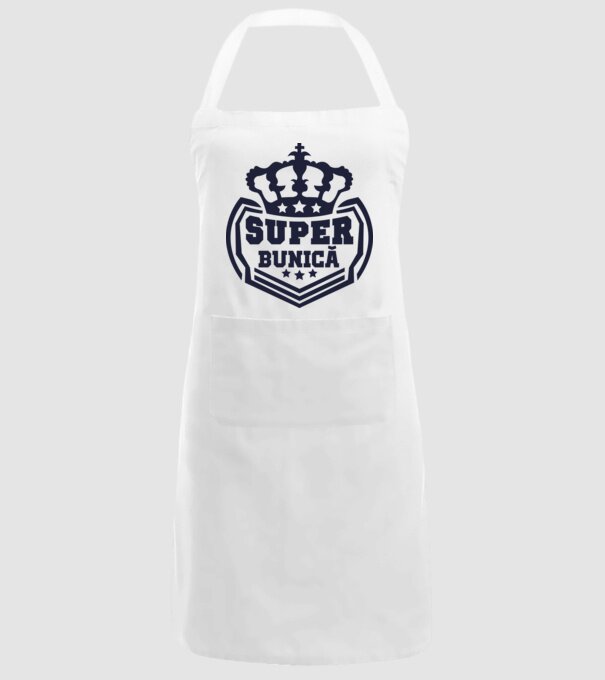 super bunică model alb pe tricou