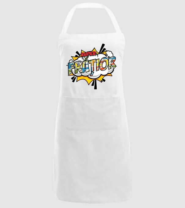 Super Frățior model alb pe tricou