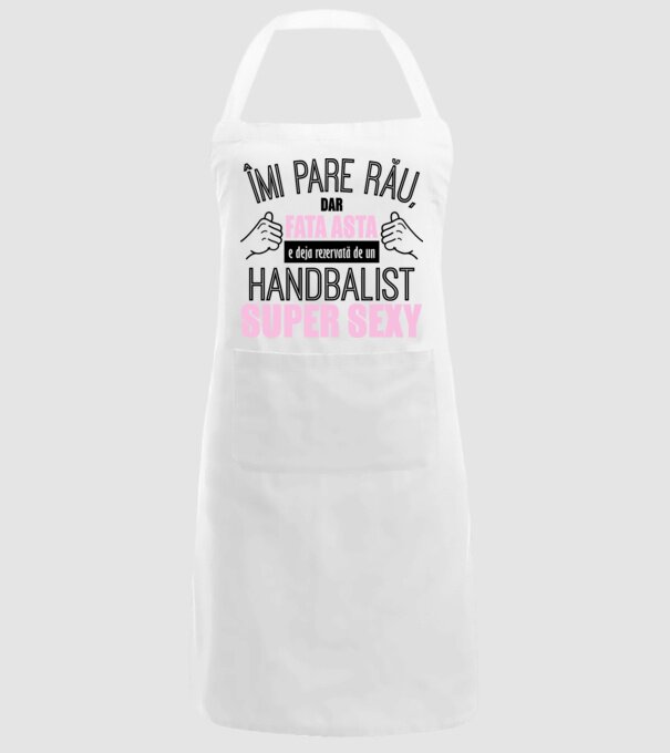 Îmi pare rău, dar fata asta e deja rezervată de un HANDBALIST super sexy model alb pe tricou