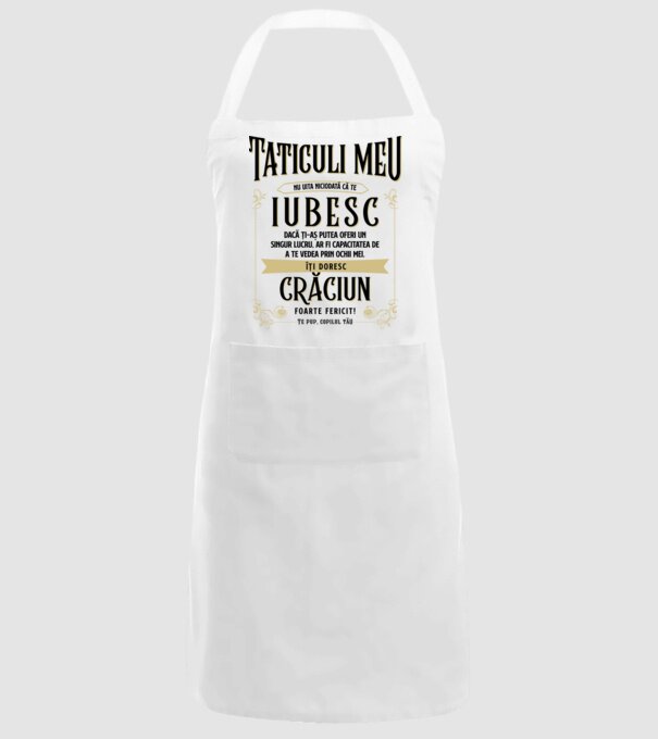 Tăticului meu - nu uita niciodată că te iubesc - dacă ți-aș putea oferi un singur lucru, ar fi capacitatea de a te vede model alb pe tricou