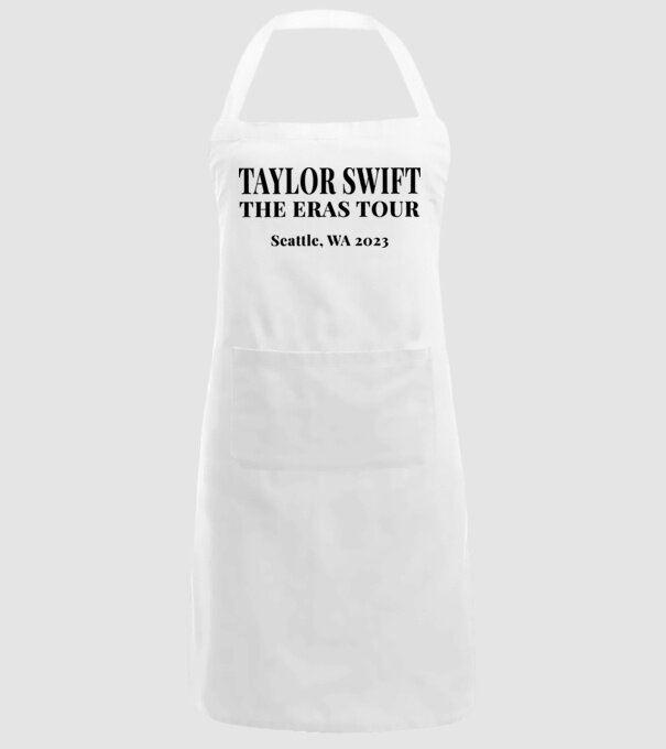 Taylor Swift Eras tour text2 model alb pe tricou