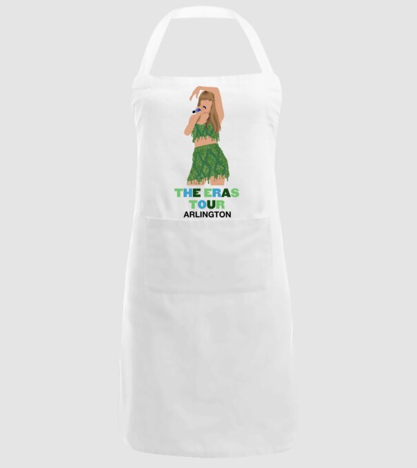 Taylor Swift The Eras Tour Arlington 2 model alb pe tricou