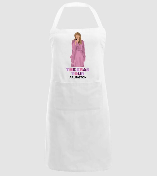 Taylor Swift The Eras Tour Arlington 3 model alb pe tricou