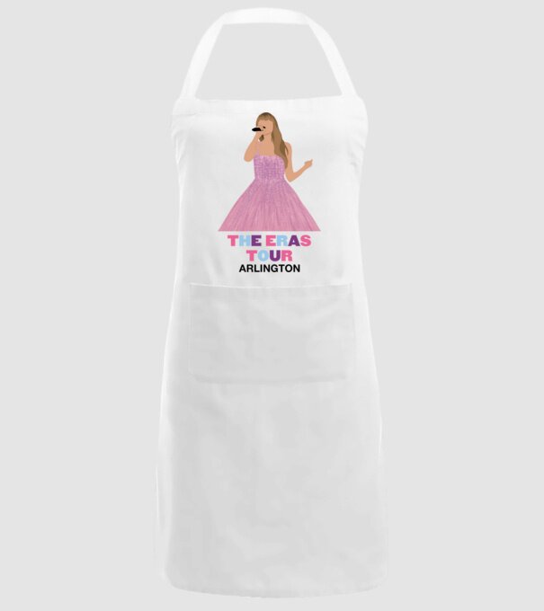 Taylor Swift The Eras Tour Arlington model alb pe tricou