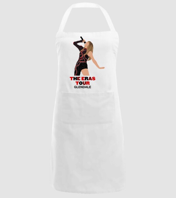 Taylor Swift The Eras Tour Glendale model alb pe tricou