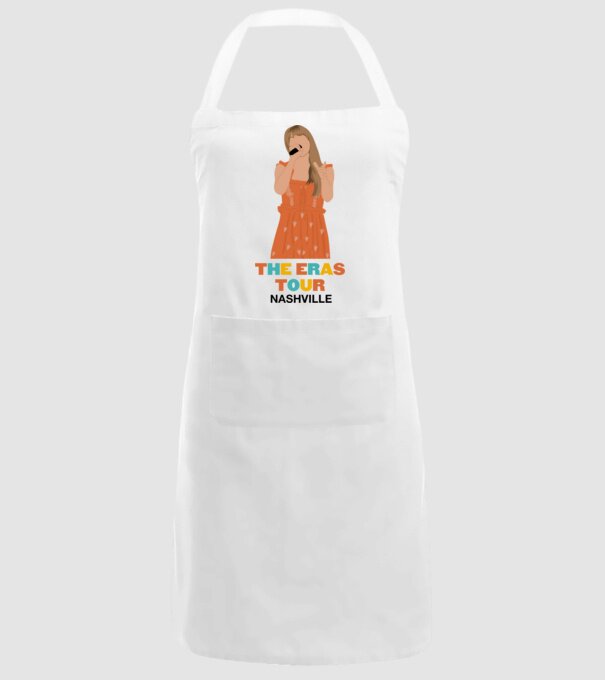 Taylor Swift The Eras Tour Nashville 3 model alb pe tricou