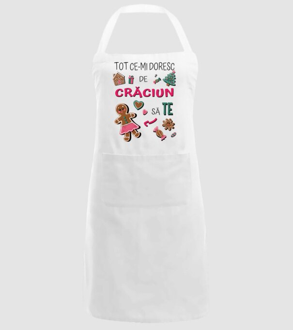Tot ce-mi doresc de Crăciun să TE Femei alb model alb pe tricou