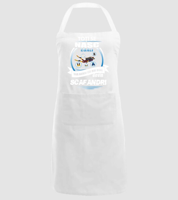 Toți se nasc egali, dar numai cei mai buni devin scafandri model alb pe tricou