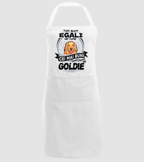 Toți sunt egali, dar numai cei mai buni devin stăpâni de goldie model alb pe tricou