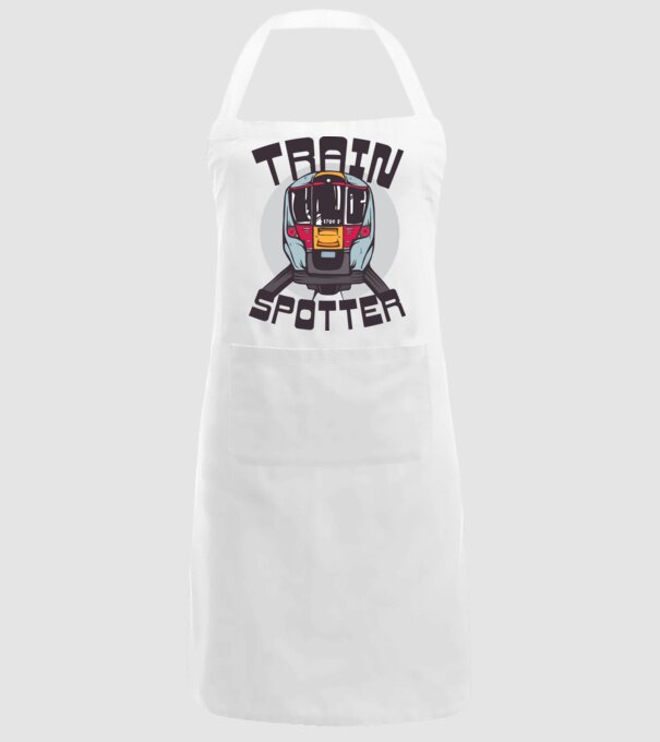 Trenuri model alb pe tricou