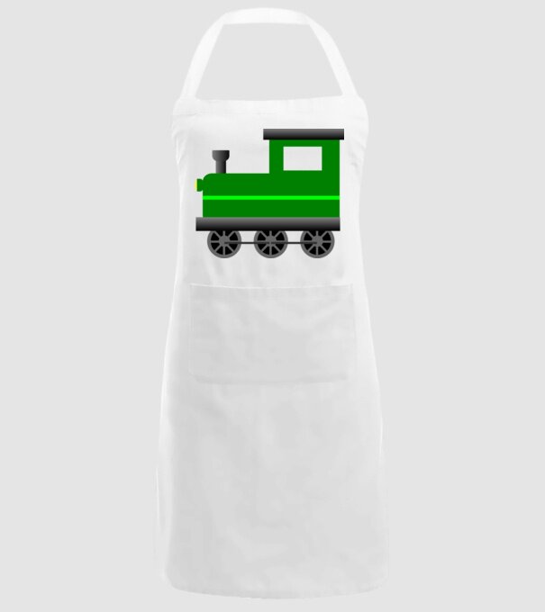 Trenuri model alb pe tricou