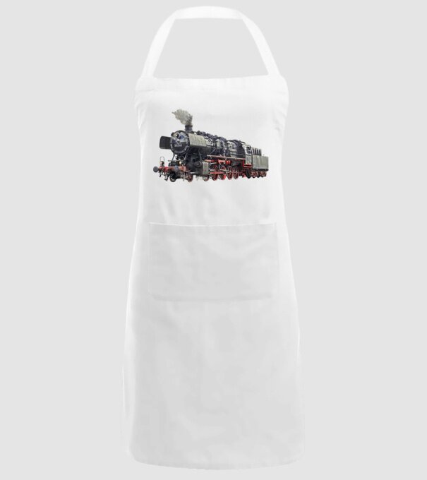 Trenuri model alb pe tricou