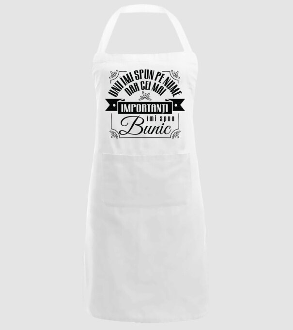 Unii îmi spun pe nume, dar cei mai importanți îmi spun bunic model alb pe tricou