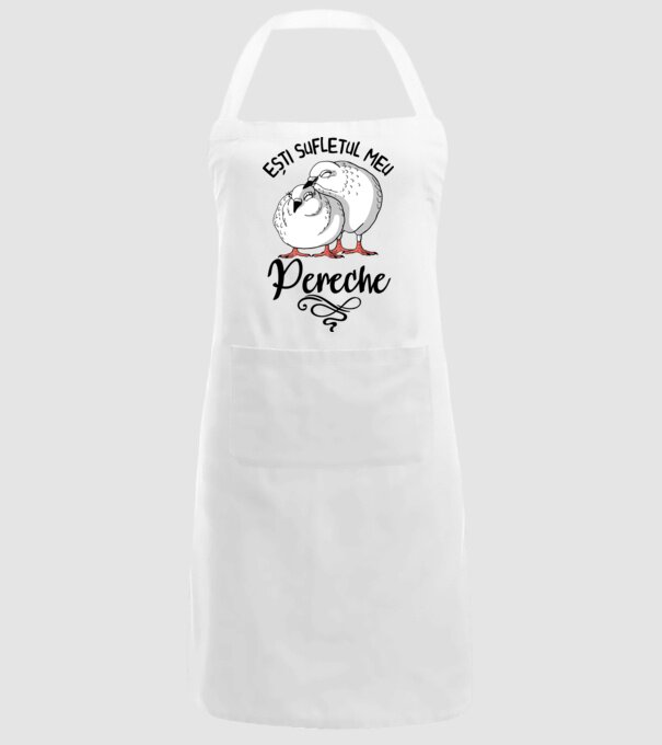 Valentine ești sufletul meu pereche model alb pe tricou