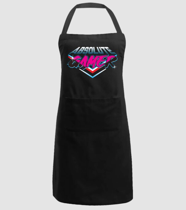 Absolute Gamer model negru pe tricou