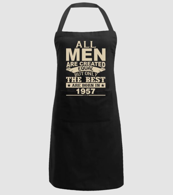 All men are created - 1957 model negru pe tricou