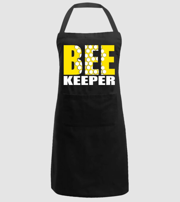 BeeKeeper model negru pe tricou