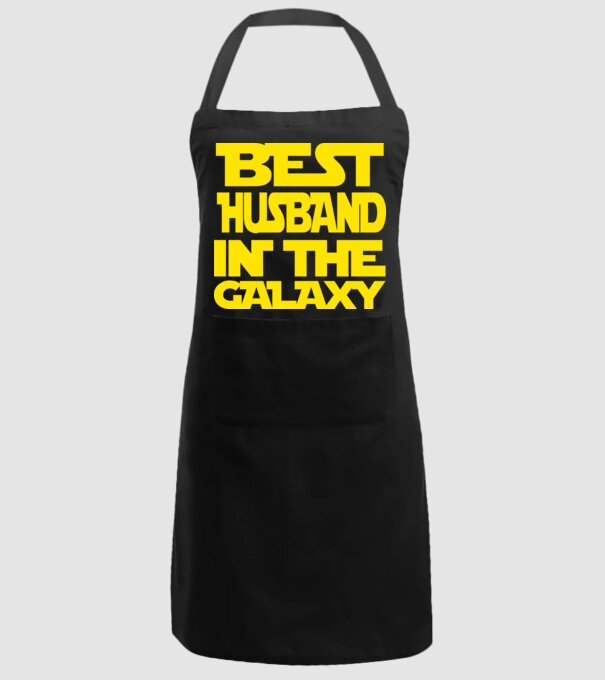 best husband in the galaxy model negru pe tricou