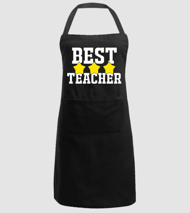 Best teacher model negru pe tricou