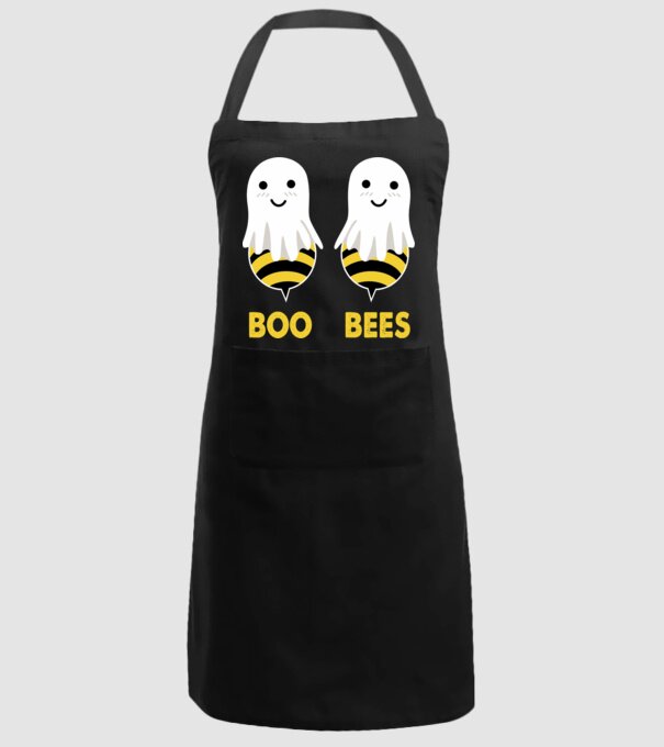 Boo bees model negru pe tricou