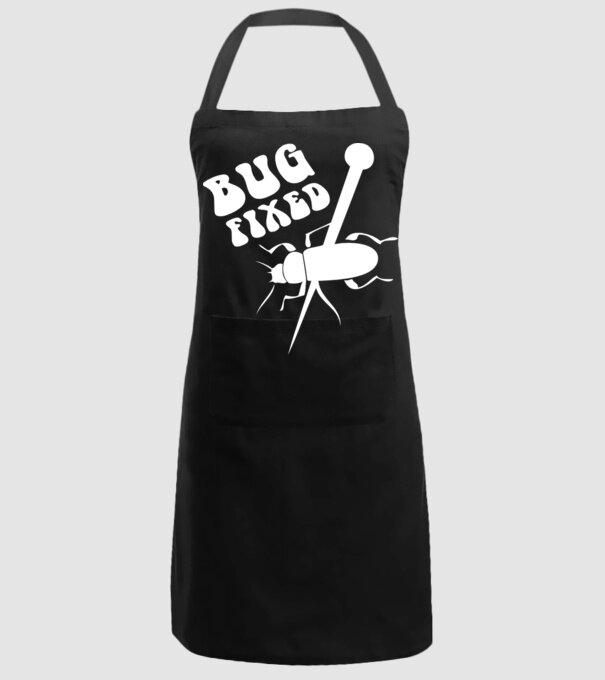 Bug fixed model negru pe tricou