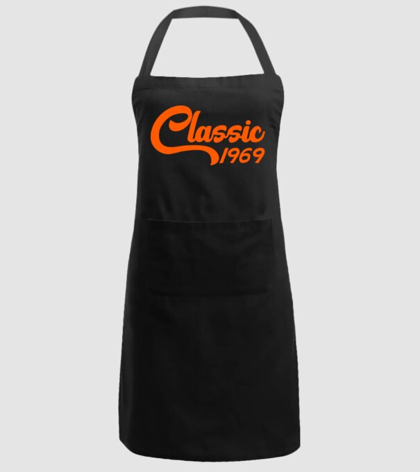 Classic 1969 model negru pe tricou