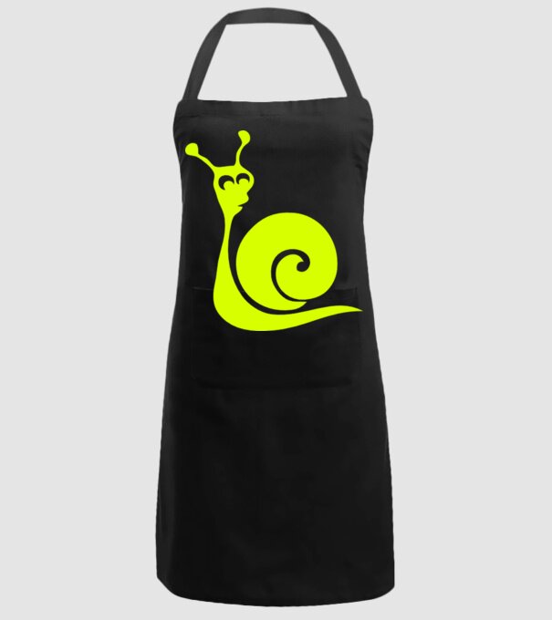 Snail model negru pe tricou