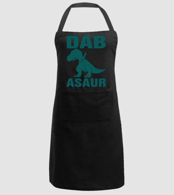 Dabasaur model negru pe tricou