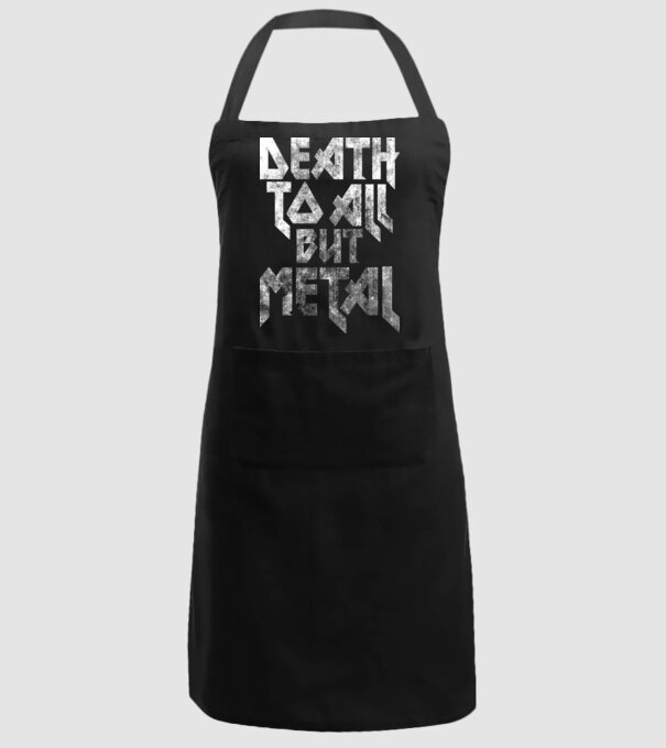 Death but metal model negru pe tricou