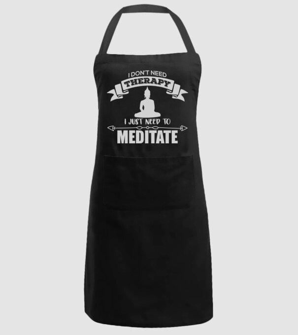 'don''t need therapy' model negru pe tricou