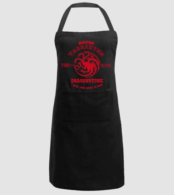 Dragonstone model negru pe tricou