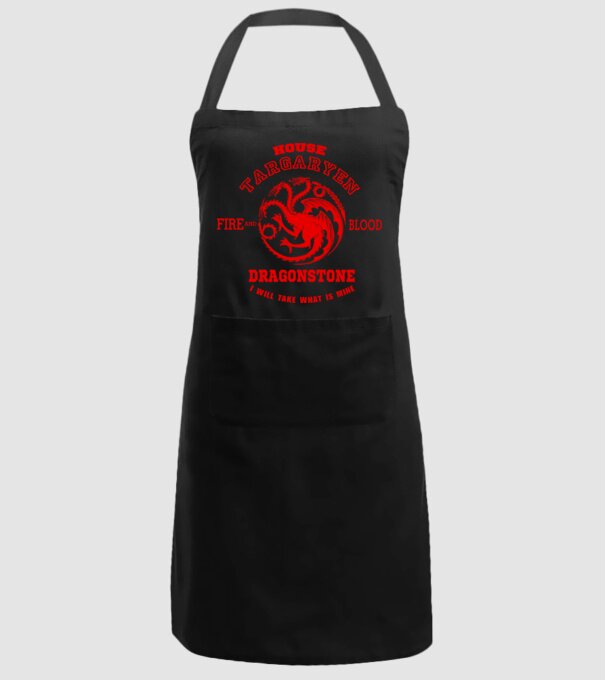 Dragonstone model negru pe tricou