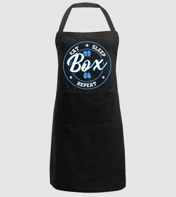 eat sleep box repeat model negru pe tricou