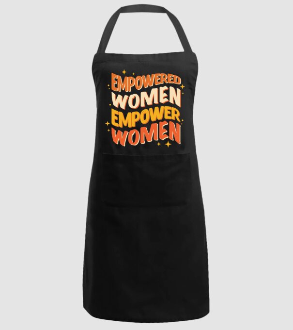 Empowered women empower women model negru pe tricou