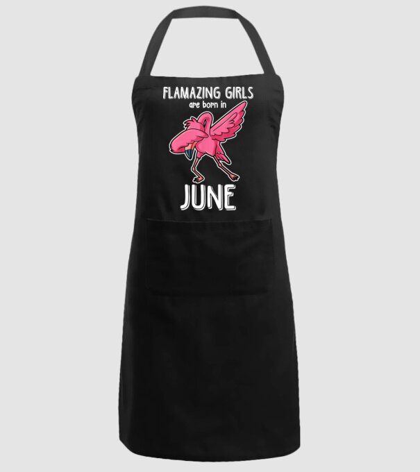 flamazing girls are born in june model negru pe tricou