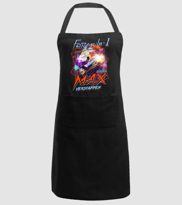 FORMULA 1 VERSTAPPEN model negru pe tricou