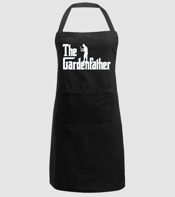 The Gardenfather model negru pe tricou