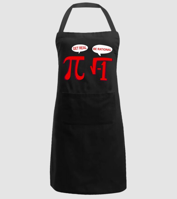 Get real, be rational model negru pe tricou