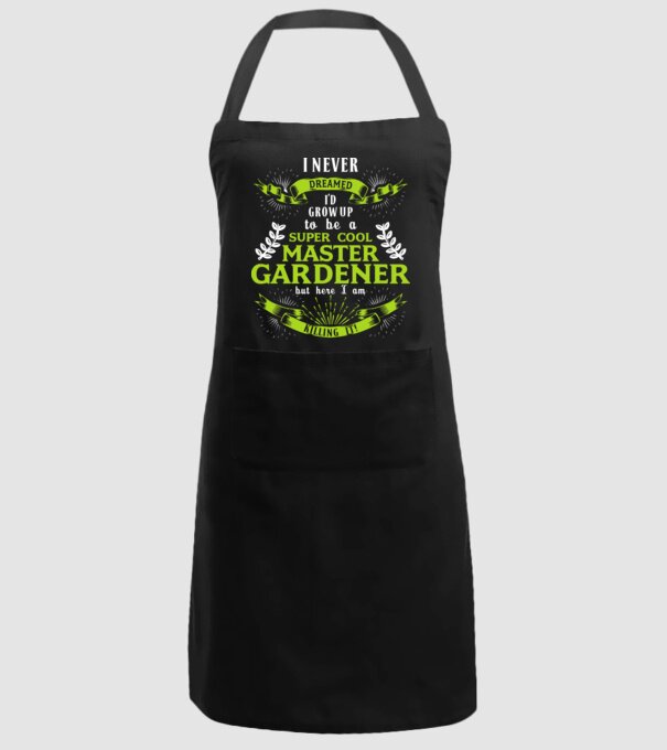 I never dreamed gardener drk model negru pe tricou