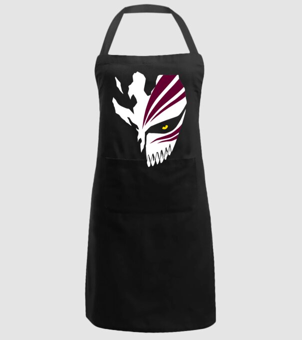 Ichigo Hollow Mask model negru pe tricou