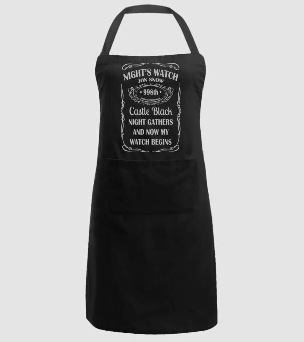 Jon Snow model negru pe tricou