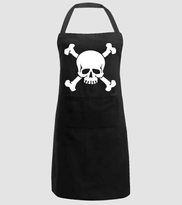 craniu 2 model negru pe tricou