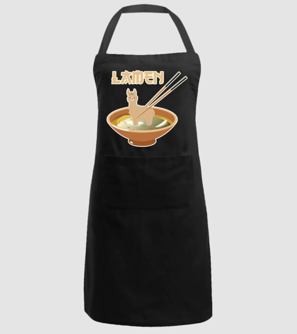 Lamen model negru pe tricou