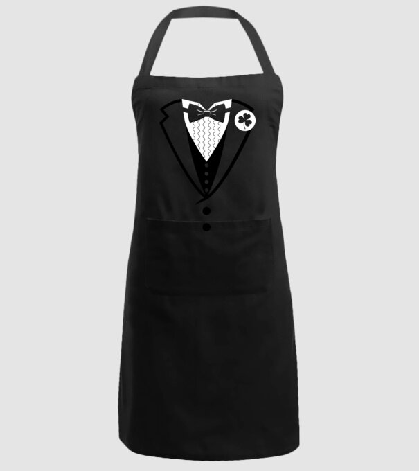 Lep Suit model negru pe tricou
