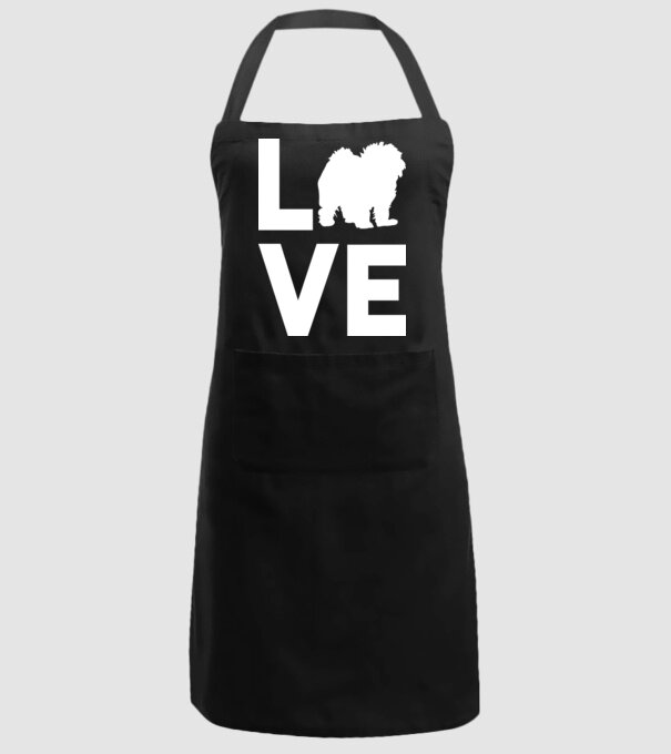 LOVE Bolognese model negru pe tricou