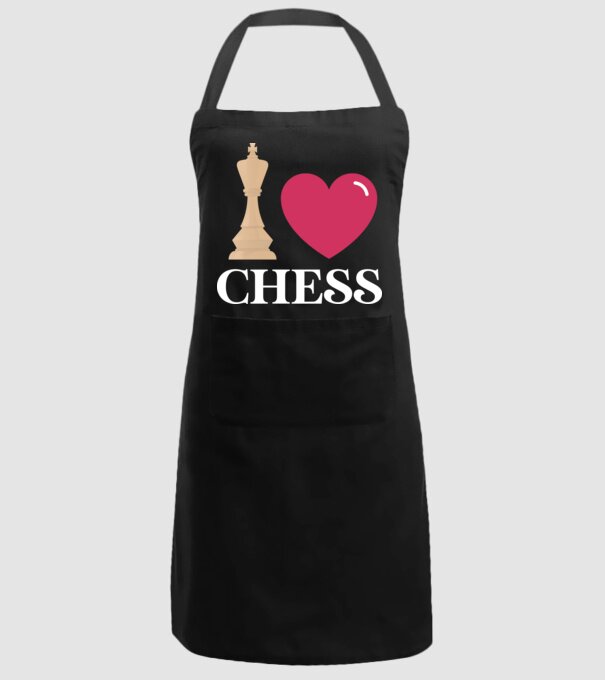 Love chess model negru pe tricou