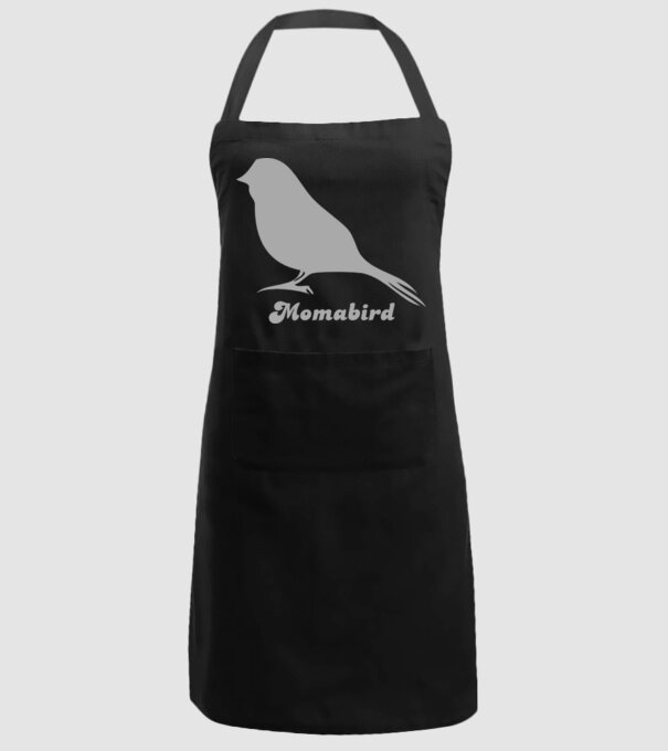 Momabird model negru pe tricou