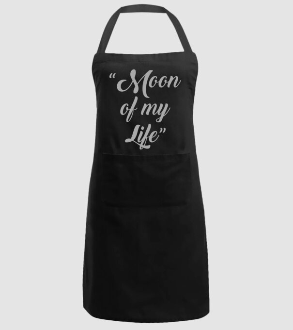 Moon of my life model negru pe tricou